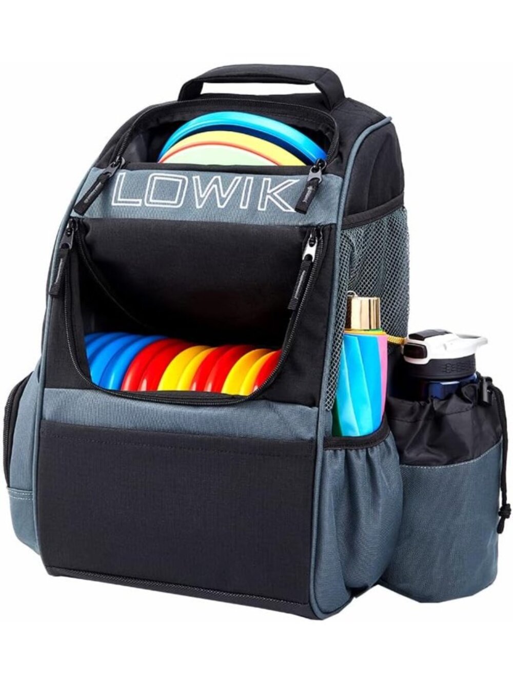 Lightweight Disc Golf Backpack with 20+ Disc Capacity & Multiple Storage Pockets